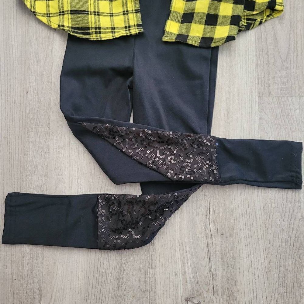 Weissman costume hip hop yellow and black youth extra small NWOT - Picture 2 of 5